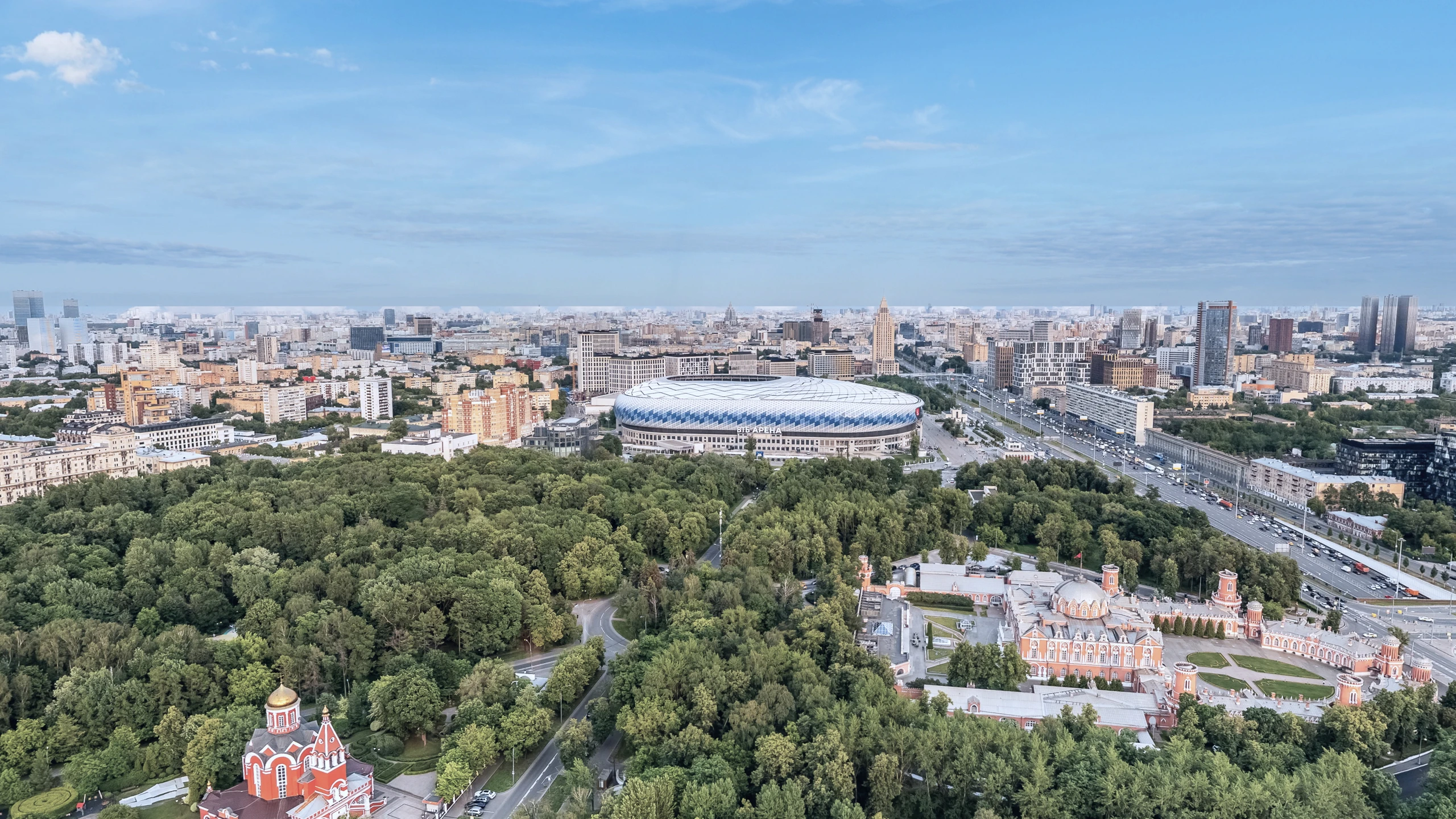 Панорама Петровского парка